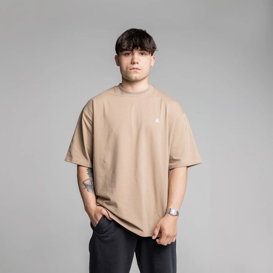NCUYP Oversize T-shirt (beżowy)