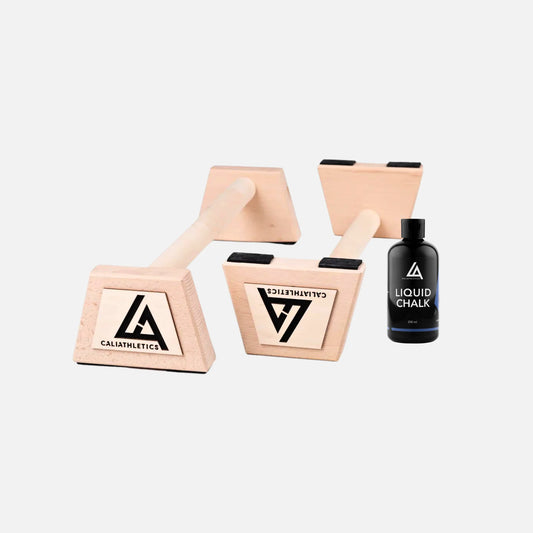Paraletki drewniane długie + Magnezja 250 ml