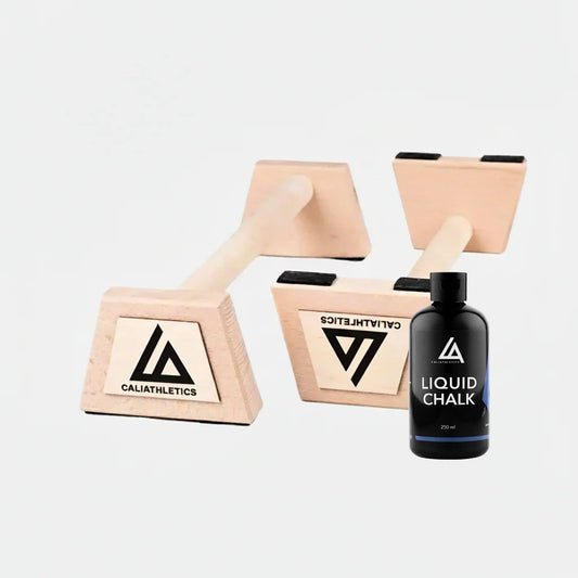 Paraletki drewniane długie + Magnezja